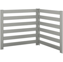 Rankgitter Biohort 2 Stück für L-Form Gr. L100 quarzgrau-metallic