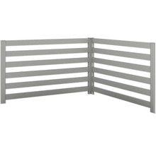 Rankgitter Biohort 2 Stück für L-Form Gr. L150 quarzgrau-metallic