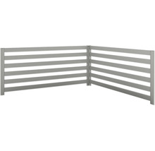 Rankgitter Biohort 2 Stück für L-Form Gr.L200/L2x1 quarzgrau-metallic
