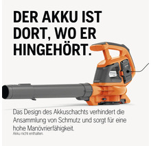 Akkubetriebenes Laubblasgerät von Husqvarna