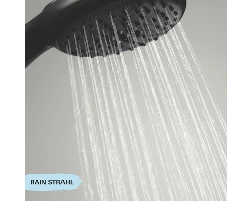 Handbrause mit Regenschauer-Strahl