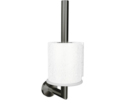 Porte-papier toilette avec rouleau de papier toilette