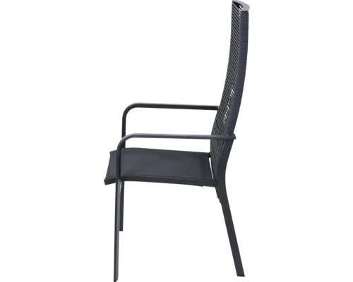 Chaise de jardin avec accoudoirs