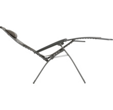 Gartenliege mit Kopfkissen