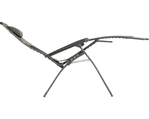 Gartenliege mit Kopfkissen