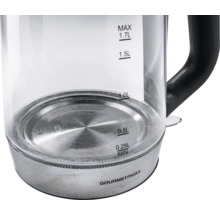 Gourmetmaxx Wasserkocher aus Glas mit Füllstandsanzeige