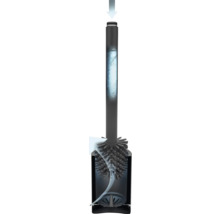 Brosse de toilette avec réservoir d''eau et fonction d''égouttement