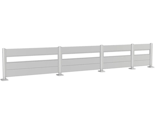 Lärmschutzwand aus Aluminium