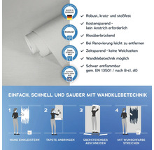 Tapetenrolle mit Produkteigenschaften und Anwendungsanleitung