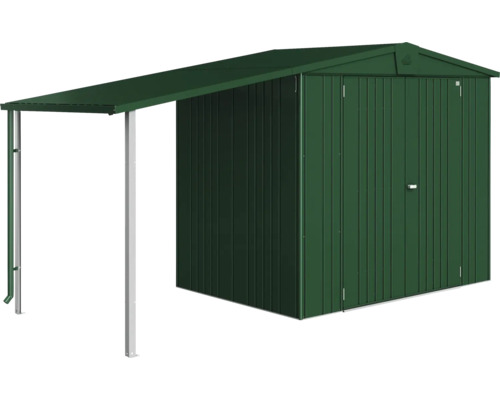 Metall Gerätehaus mit Anbau