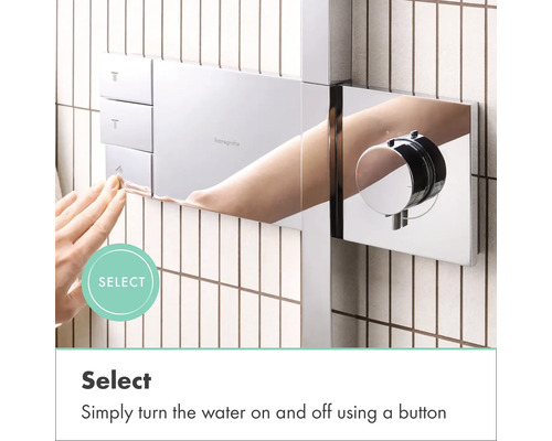 Hansgrohe Armatur mit Temperatureinstellung