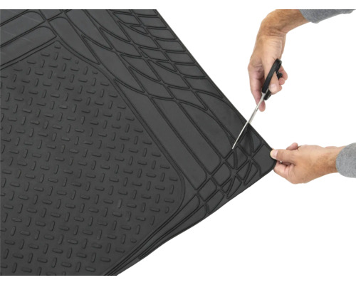 Zuschneidbare Gummimatte mit Schere