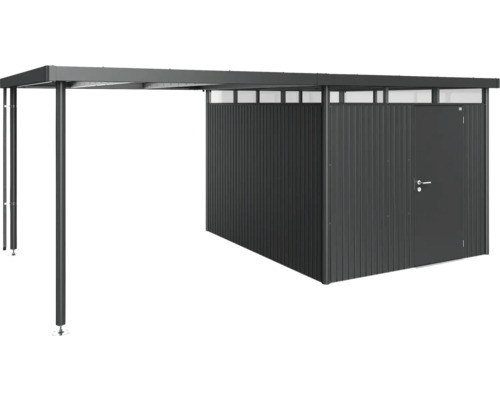 Carport mit Geräteraum aus Metall