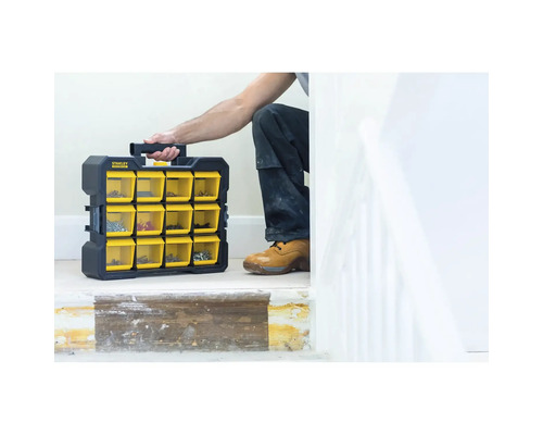 Boîte de rangement Stanley Fatmax avec vis et clous