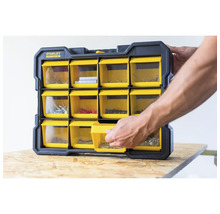 Boîte d'assortiment Stanley Fatmax avec diverses vis et clous