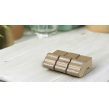 Coin en bois pour travaux de pavage