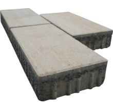 Rechteckige Pflastersteine aus Beton
