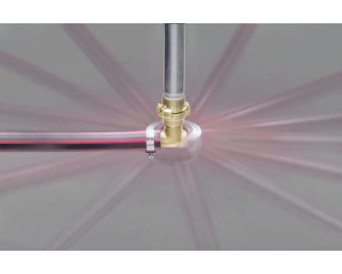 Système d'irrigation avec raccord de tuyau et arroseur