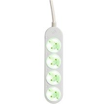 Steckdosenleiste mit vier Steckdosen