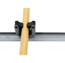 Support mural avec manche en bois pour le rangement des outils