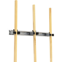 Support mural avec manches en bois pour ranger les outils