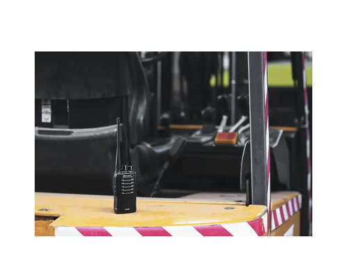 Midland Walkie-Talkie auf einem Gabelstapler