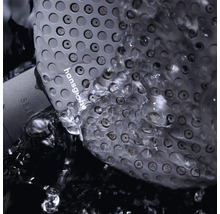 Hansgrohe Logo Duschkopf mit Wasser