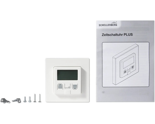 Schellenberg Minuteur Plus avec accessoires de montage et mode d'emploi