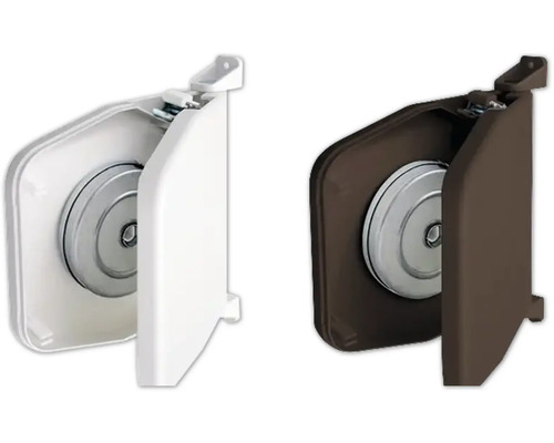 Deux enrouleurs de sangle de volet roulant en différentes versions