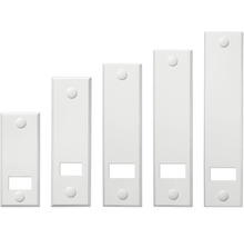 Cinq registres de différentes tailles