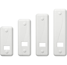 Quatre rosettes de poignée de fenêtre de différentes tailles