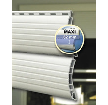 Rollladenprofil mit 52 Millimeter Lamellenhöhe im Detail