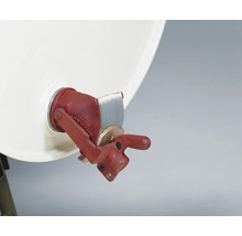 Vue détaillée d'un robinet de vidange sur un conteneur