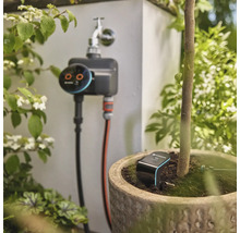 Système Gardena Smart Water Control avec capteur pour l'arrosage du jardin