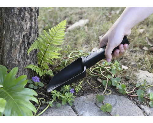 Pelle de jardin utilisée pour planter dans le jardin.