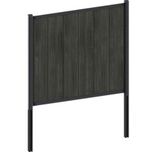 Zaunelement mit Rahmen