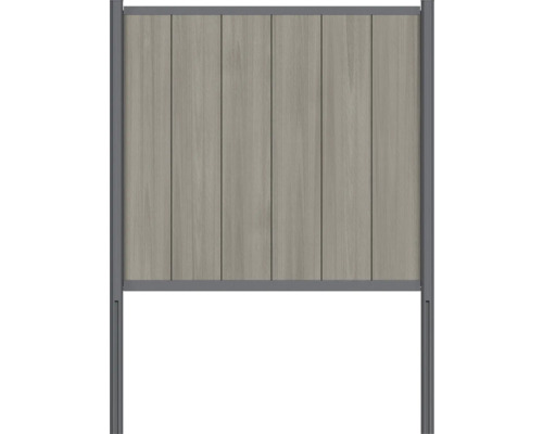 Gartenzaun aus Holz mit Rahmen