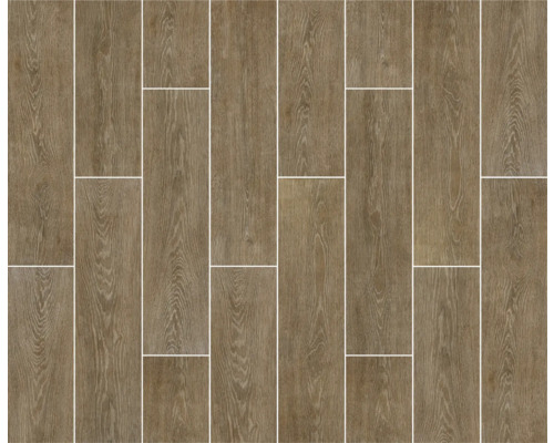 Carrelage imitation bois posé en décalé