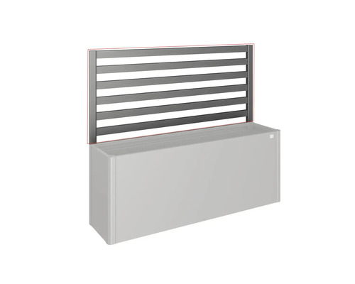 Heizkörperverkleidung mit horizontalen Streben