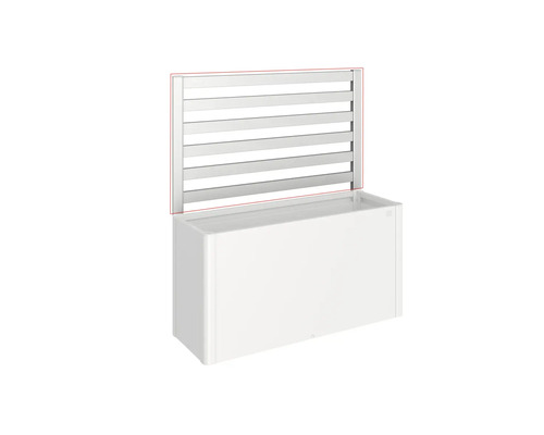 Jardinière avec treillis