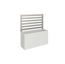 Vasque avec porte-serviettes