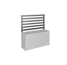 Cache-radiateur avec barreaux horizontaux à installer sur un radiateur