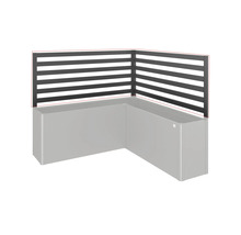 Paroi de confidentialité pour jardinières d'extérieur