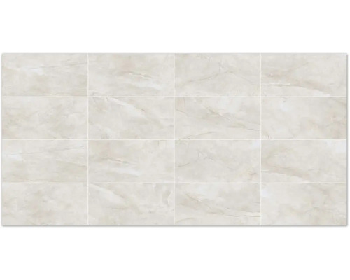 Carreaux rectangulaires avec structure en marbre, posés