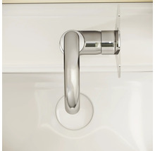 Verchromter Haltegriff für das Badezimmer