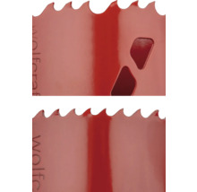 Detailansicht einer Lochsäge