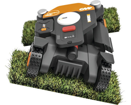 Aufsitzrasenmäher auf Gras