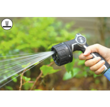 Pistolet d'arrosage de tuyau d'arrosage utilisé pour arroser les plantes