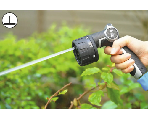 Douchette à main avec jet pulvérisé et logo for-q