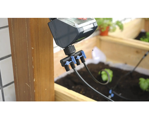 Système d'irrigation avec commande programmable pour plantes